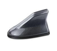 XIANTHKJDY Antenne Aileron de Requin, pour Nissan Juke F15 F16 2021-2025 2026,D'aileron De Requin de Voiture Antennes De Toit AM/FM Signal Radio Antenne Remplacement Accessoires,C/Carbon Fiber