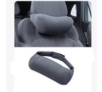 XIANTHKJDY Coussin de Cou pour Voiture pour Land Rover Range Rover IV L405 2017-2018-2019-2020-2021-2026, Appui-tête Voiture Ergonomique Oreiller Cervical Voyage Mousse mémoire Soutien Nuque,C/Grey