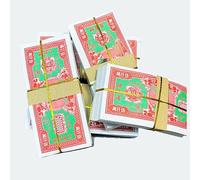 XIANTHKJDY Feuilles de Papier Joss Ancêtre,Papier Joss Chinois - Monnaie d'Ancêtres à Brûler, Chinois Paradis Enfer Banque Remarques Argent Papier Ancêtre Devise,Articles sacrificiels pour Le Jour du