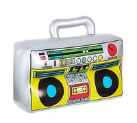 XIANXIAN Radio gonflable, instruments de musique rétro, jouet aquatique, tenue rétro des années 80, 90, pour fête à thème, carnaval, costume, accessoires de décoration, radio