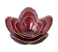 xianynow Lot de 3 bols à bijoux - Cadeau d'anniversaire unique pour les femmes - Décoration de chambre esthétique - Pour une nouvelle maison - Plateau à bijoux comme cadeau pour petite amie