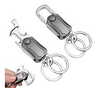 xianzhanEU 2 en 1 Porte Clef Multifonction, en Métal, 2 Pcs