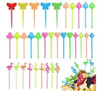 xianzhanEU Fourchettes à Fruits, Lavable et Réutilisable, 300 PCS