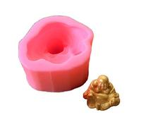 XIANZI Moules en silicone époxy - Pour la résine, l'art DIY - Silicium 3D - Bouddha - Forme de bougie - Pour la fabrication de bougies - Moule à savon - Cire artisanale.