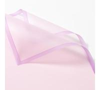 Xiao Hua Lot de 20 feuilles de papier cadeau imperméable pour bouquet de fleurs fraîches - Fournitures de fleuriste - 57,1 x 57,1 cm (violet clair)