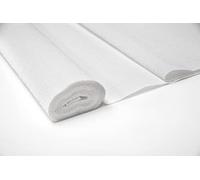 XIAO HUA Rouleau de papier crépon italien de qualité supérieure, poids lourd, 180 g, blanc vif