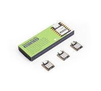 XIAO nRF52840 Sense Lot de 3 pièces - NFC, Bluetooth 5.0, IMU intégré, microphone, antenne, prenant en charge TinyML, TensorFlow Lite, Arduino, MicroPython, CircuitPython, tinyGo, Zephyr, Meshtastic,