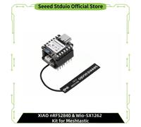 XIAO nRF52840 & Wio-SX1262 Kit pour méshtastique, 868MHZ, 915MHz, LoRa 862-930MHz, microcontrôleur Bluetooth, antenne intégrée 10 PCS