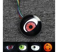 XIAOBAN Phare réglable diable œil de démon diable œil de démon, phare dynamique USB LED 12 V pour tout modèle de voiture, lumière diurne, lumière diurne multicolore