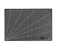 XIAOBAN Tapis de découpe - Tapis de découpe auto-cicatrisant, planche à découper en tissu pour travaux manuels, outil de scrapbooking portable avec règle latérale, pour travaux manuels, matelassage