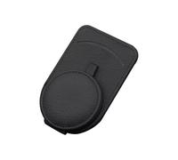 XIAOBINGFA 2 Pièces Clip pour Lunettes de Voiture pour Fiat Bravo 2007-2014, Cuir Clip de Support de Lunettes de Visière de Voiture Protège Lunettes pour Le Stockage de Lunettes,Black