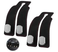 XIAOBINGFA 2 Pièces Crochet de Siège pour BMW 4er Gran Coupé 1 (I) F36 I 2014-2021 -, Crochet D'Appui-Tête de Voiture Siège de Voiture Crochet de Siège Automatique pour Sacs à Main Vêtements,Black