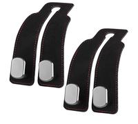 XIAOBINGFA 2 Pièces Crochet de Siège pour Mercedes Benz GLA H247 2019-2023 2024, Crochet D'Appui-Tête de Voiture Siège de Voiture Crochet de Siège Automatique pour Sacs à Main Vêtements,Black
