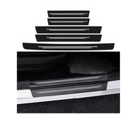 XIAOBINGFA 4 Pièces Autocollant de Seuil de Seuil de Porte pour Volvo XC 60 (1. Gen. Bj 2008-2017) -, Bande de Seuil de Porte de Voiture en Fibre Carbone, Pièces Automobiles,A
