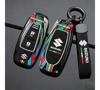 XIAOBINGFA Coque Clé de Voiture pour Suzuki Ignis (Typ MH Bj.2003-2007) -, Étui Porte-clés Voiture à Distance Pochette Protection Rayures et L’Usure Accessoire Clé,A-2