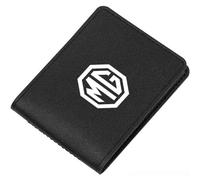 XIAOBINGFA Porte Papiers Voiture pour MG Hector 2018-2020 2021 2022 2023 2024 2025, Cuir Étui Permis de Conduire Housse Carte Grise Protection Organisateur