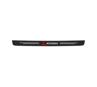 XIAOBINGFA Voiture Fibre Carbone Arrière Pare-Chocs Protection Bande pour Mitsubishi Grandis 2003-2011, Plaque de Seuil de Coffre en Fibre de Carbone Bandes Décoratives