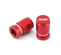 XIAOCE Bouchons de valve de pneu de qualité supérieure, usinés CNC, étanches, pour Honda X-ADV 150, 350 et 750 (modèles 2020-2025).(ROUGE)