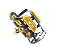 XIAOCE pour Husqvarna Norden 901 Svartpilen 701 Moto CNC Accessoires Boisson Bouteille d'eau Cage Boisson Support de Verre Sdand Mount(701 Gold)