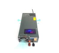 XIAOCLI Alimentation de Commutation 1500W avec Affichage 0-24v 36v 48V 60V 70V 80V 90V 110V 220V 300V 350v, Tension et Courant CC réglables(110V,0-15V 0-100A)