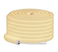 XIAOCLI Tube néon Rond réticulé à 360 degrés, 5M, Bande Lumineuse LED Variable, DC24V, Nature Froide, Blanc Chaud, Haute densité, Flexible, 240 diodes/m, IP67(6000K Cool White)