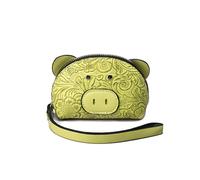 XiaoerYu Adorable portefeuille compact pour femme, parfait pour les voyages, les rendez-vous et une utilisation quotidienne comme petit sac à main, Vert, S, Tendance, mignon