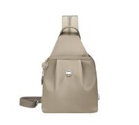 XiaoerYu Sac de voyage 3 en 1 anti-vol étanche RFID de qualité supérieure, sac à dos convertible et sac de transport 2 voies en tissu Oxford imperméable, Kaki peu profond., Medium