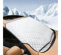 XIAOFEIDAFA Couverture Pare-Brise Voiture pour Renault Clio 2010-2026, Bache Pare Brise Protection Couverture Repliable pour Bache Voiture Anti Givre et Neige, Soleil
