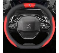 XIAOFEIDAFA Couvre Volant Voiture pour Peugeot Partner 2019-2023, Housse de Volant de Protege Volant Voiture Élastique Respirante Antidérapante Accessoires Auto,C