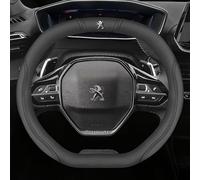 XIAOFEIDAFA Couvre Volant Voiture pour Peugeot Partner 2019-2023, Housse de Volant de Protege Volant Voiture Élastique Respirante Antidérapante Accessoires Auto,A