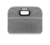 XIAOFEIDAFA Organisateur de Coffre pour Renault Trafic 2015-2025, Sac de Rangement Voiture Pliable Boîte de Rangement Coffre Renforcé Accessoires Auto,Grey