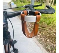 XIAOGUANGFADACAI Porte-gobelet de Vélo pour Ghost Lector/Nirvana, Support Bouteille d'eau Guidon Rangement Pochette Maille Léger Élégant Durable Détachable,White