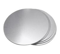 XIAOGYYE 1/2/5 Plaques Circulaires En Aluminium, Disques En Alumide 100/150/200/300 Mm de Diamètre Et D'Une Épaisseur de 1 Mm 0,0/1,5/2,0/2,5/3,0-8,0 Mm/4.0 * 100Mm2Pcs