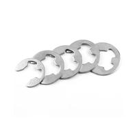 XIAOGYYE 10-100 Pièces En Acier Inoxydable, Anneaux de Retenue En E, 1,2 À 15 Mm Circlips En E Pour Moteurs Automobiles/Ss 304/M3 100Pcs