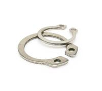 XIAOGYYE 10/25/50 Pièces, M3 À M40, Acier Inoxydable 304 65Mn, 3-40 Mm, Circlips Externes Type C, Circlips de Retenue/Ss 304/M30 10Pcs