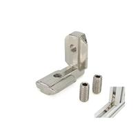 XIAOGYYE 10Sets 2020 Corner Bracket L-Type Internal Connectwith Screw,For 2020 Series 6Mm Slot Aluminum Extrusion Profile Accessories/Sier