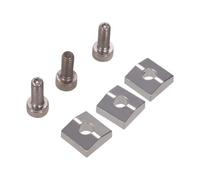 XIAOGYYE Electric Guitar Tremolo Bridge Stlocks Strings Locking System Metal Nut Block And Clamp Hex Screws Guitar Parts Accessories/Sier/12-13.0Mm