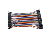 XIAOGYYE Kit de Câbles de Liaison 40 Broches Mâle/Mâle/Femelle, 2,54 Mm, Pour Circuit Imprimé Arduino (10 Cm, 20 Cm, 30 Cm)/Female To Female/30Cm