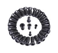 XIAOGYYE Lot de 50 À 10 Vis Torx M2, M2.5, M3/M3.5, M4, M5, M6 Pour Inserts Cnc, Remplacement de Plaquettes Carbure, Porte-Outils Pour Tour Cnc./10Pcs/M2*6Mm