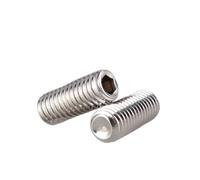 XIAOGYYE M1.6, M2, M2.5, M3/M4, M5, M6, M8, M10, M12, Vis Sans Tête À Six Pans Creux En Sus304, Din916./40Mm/M4 *10Pcs