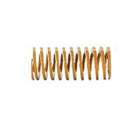 XIAOGYYE Ressort de Compression Jaune En Acier, Petite Charge, Diamètre Extérieur : 8, 10, 12, 14, 16, 18, 20, 22, 25, 27 Mm, Longueur : 15-300 Mm/Od 10Mm Id 5Mm/80Mm