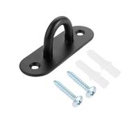 XIAOGYYE U-Screw 2 Pack 100X33Mm, Large Stainless Steel Eye Plate Rectangular Spacer Eye Plate Metal Nail Hook/Model A