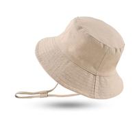 XIAOHAWANG Dinosaure Bébé Chapeau de Soleil pour Enfant Fille Garçons été Bonnet Anti-UV Bébé Chapeaux Bob (Kaki, 48CM(6 à 12 Mois))