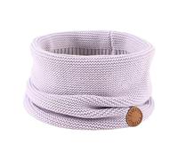 XIAOHAWANG Tricoté Bébé Écharpe Enfants Écharpes d’Hiver Pour Bébé Garçon Filles Loop Échape Classique(Lavande)