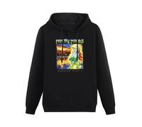 XIAOHEIYA Pretty Maids Future World Hard Rock Black Printing Graphic Mens Sweatshirts Unisex Hooded S