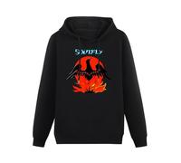 XIAOHEIYA Soulfly Primitive Funk Black Printing Graphic Mens Sweatshirts Unisex Hooded XXL
