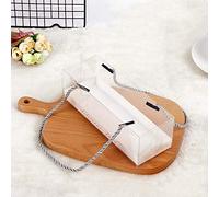 XIAOHONG Lot de 30 boîtes d'emballage rectangulaires portables transparentes pour gâteaux, mousses, gâteaux, sandwich, muffins, fromages, desserts, sushis, fruits, support de stockage alimentaire