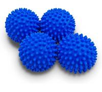 Xiaohui887 Lot de 4 balles de séchage réutilisables non toxiques (bleu)