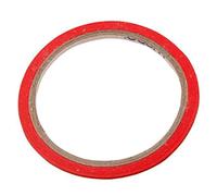 Xiaojikuaipao Lot de 2 x 10 rubans adhésifs drapés en forme de robe rouge pour créateurs de mode et artistes | Ruban graphique coloré pour marquer les lignes sur le verre, les tableaux blancs, les