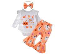 Xiaojiu Bébé Fille Robe Tutu Romper, Bandeau Bébé Halloween Costume Bebe Garcon Bapteme Costume Princesse Fille Déguisement Chauve-Souris Enfant Robe Mercredi Addams Tout-Petit 12-18 Mois